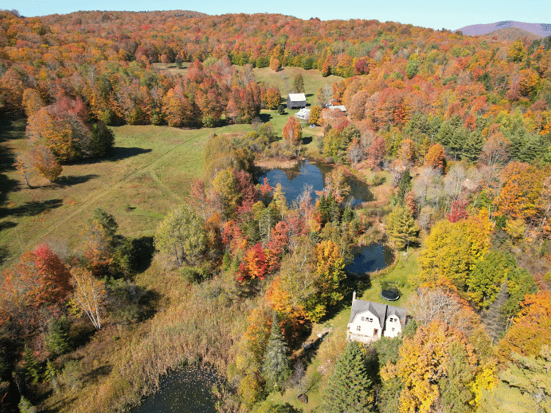 aerial property view