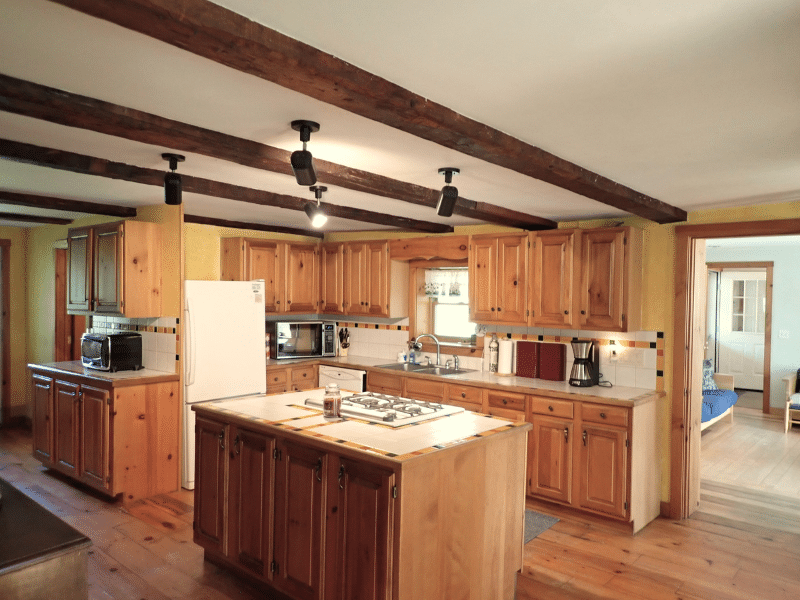 open concept kitchen